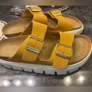 Birkenstock Papillio Arizona Platform Sandal New No Tags 41